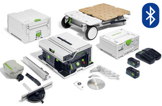 CSC SYS 50 18V Cordless 168mm Systainer Saw 5.0Ah Bluetooth Set & Underframe - Image 9