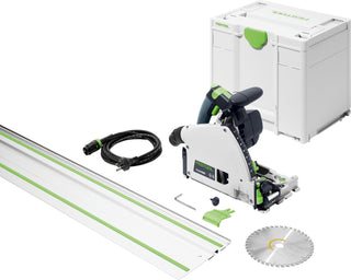 TS 60K 168mm Plunge Cut Saw in Systainer with 1400mm Rail - Image 4