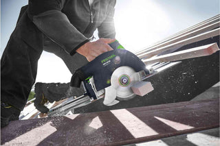 HKC 55 18V 160mm Cordless Circular Saw 5.0Ah Bluetooth Set in Systainer with 250mm Cross Cut Rail - Image 8