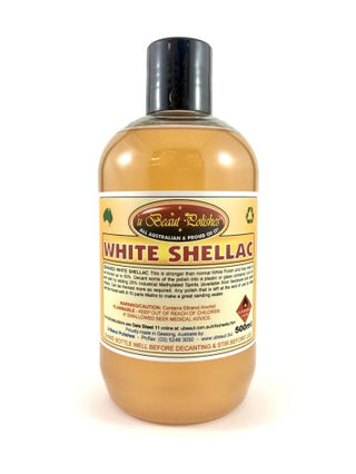 U-Beaut® White Dewaxed Shellac 500ml