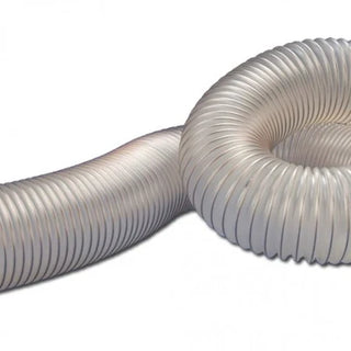 Oltre® 4" Super Flexible Dust Hose Clear - Sold Per Meter