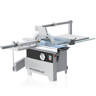 12" Compact Panel Saw 1.6m Sliding Table 3HP