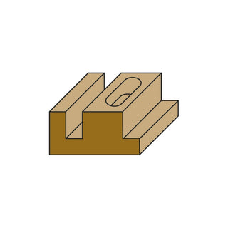 Klein® Straight Router Bits - 1/4" Shank