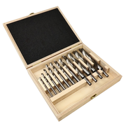 Fisch® 11Pce Professional Metric HSS Brad Point Bit Set