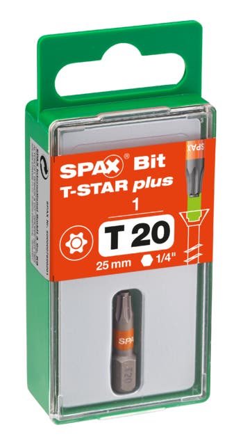 SPAX T-Star Plus Driver Bits 25mm Single Sell