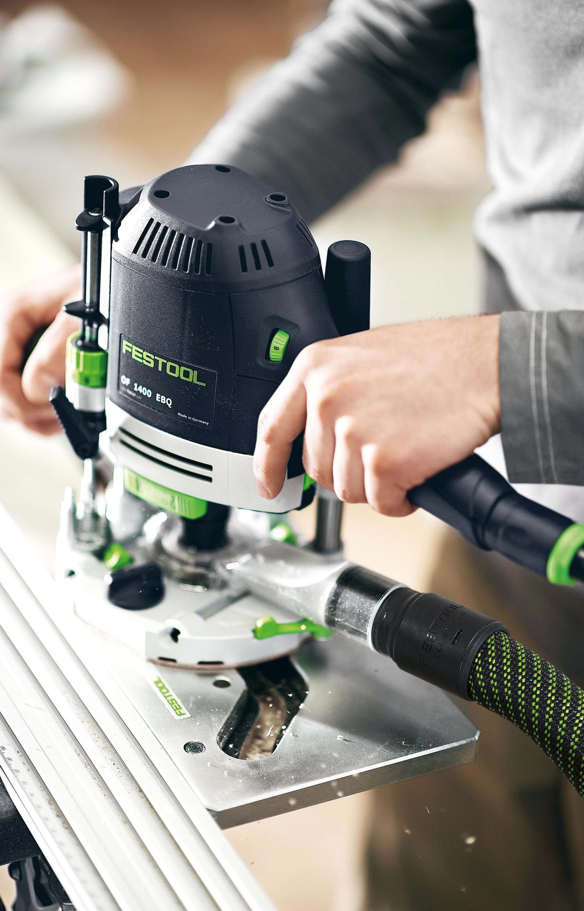 Festool Router Bit Systainer Festool OF1400 70mm Plunge Router in Systainer Festool - Harrison's ...