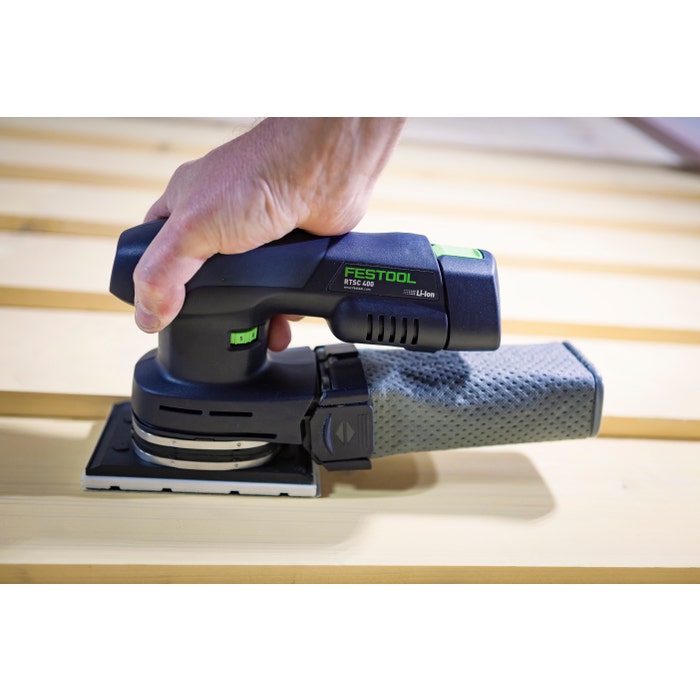 RTSC 400 18V 80mm x 133mm Cordless Orbital 1/4 Sheet Sander Basic in Systainer