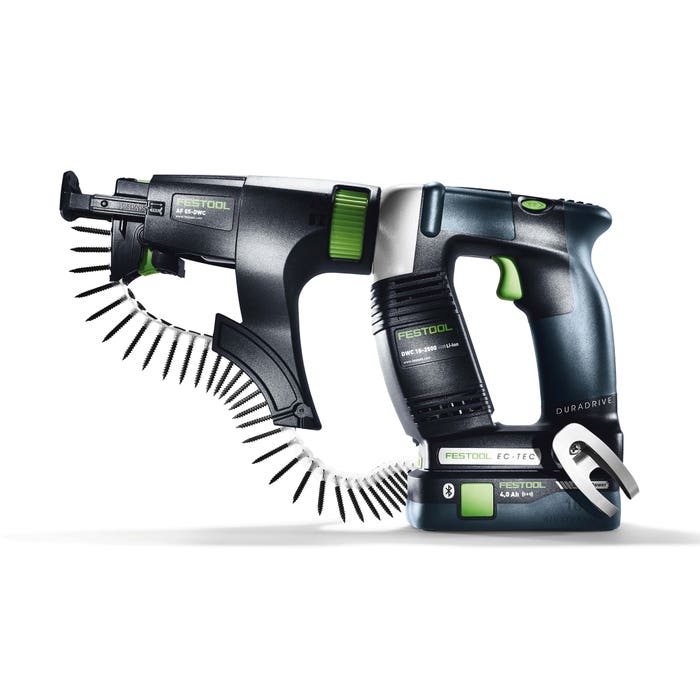 DWC 18V Cordless Collated Screwgun Basic in Systainer