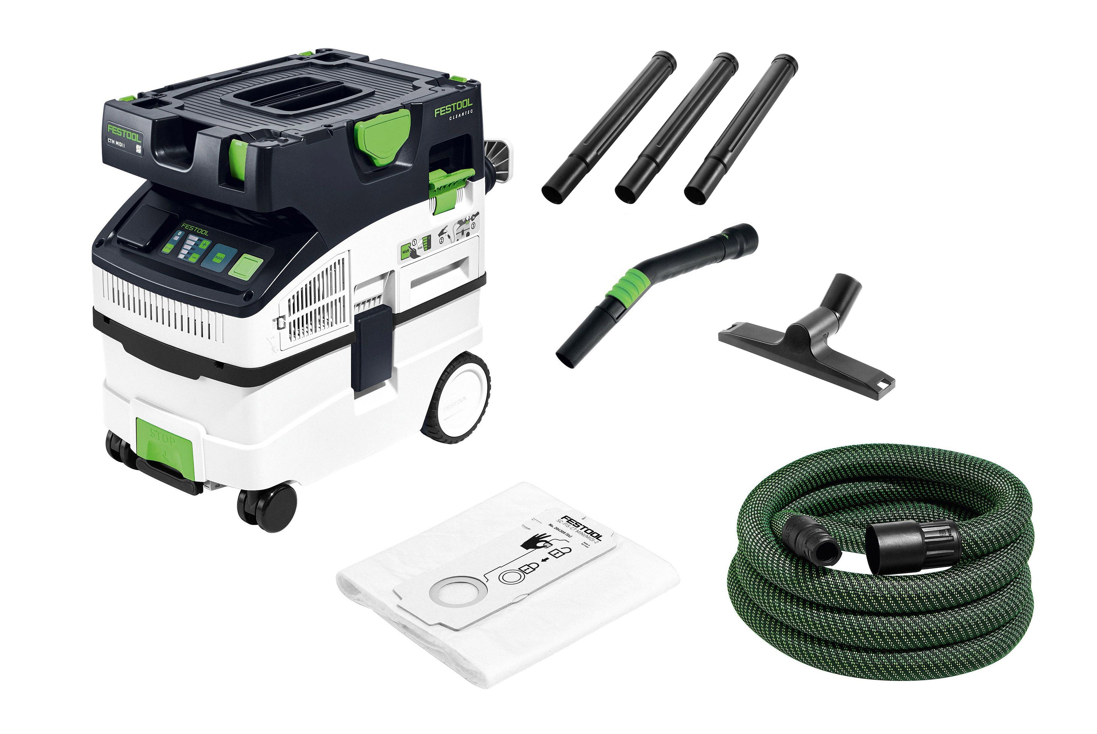 Festool® CTM MIDI-I 15l M Class Dust Extractor