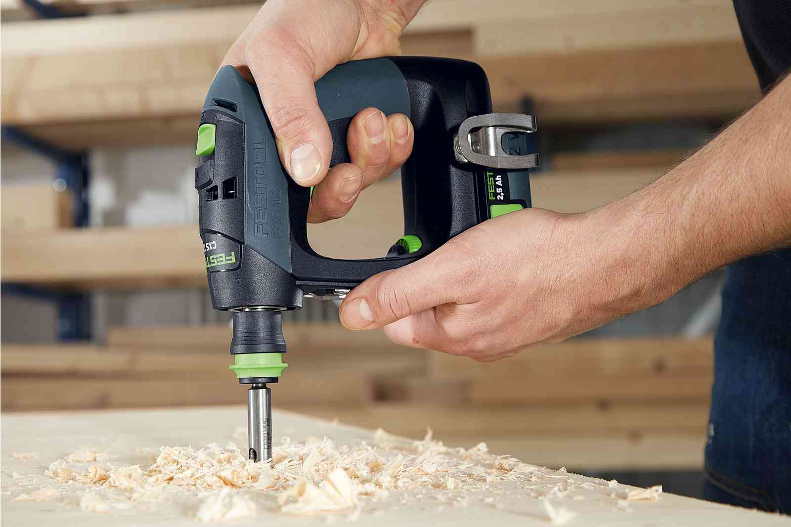 CXS 12V Mini Cordless Drill 2.5Ah Set in Systainer - Image 12