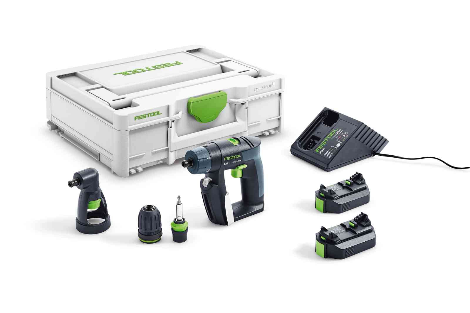 CXS 12V Mini Cordless Drill 2.5Ah Set in Systainer - Image 9