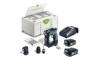 CXS 12V Mini Cordless Drill 2.5Ah Set in Systainer - Image 22