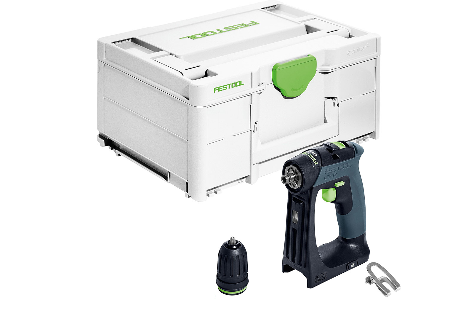 CXS 18V Cordless Compact 2 Speed Drill Basic in Systainer - Image 11