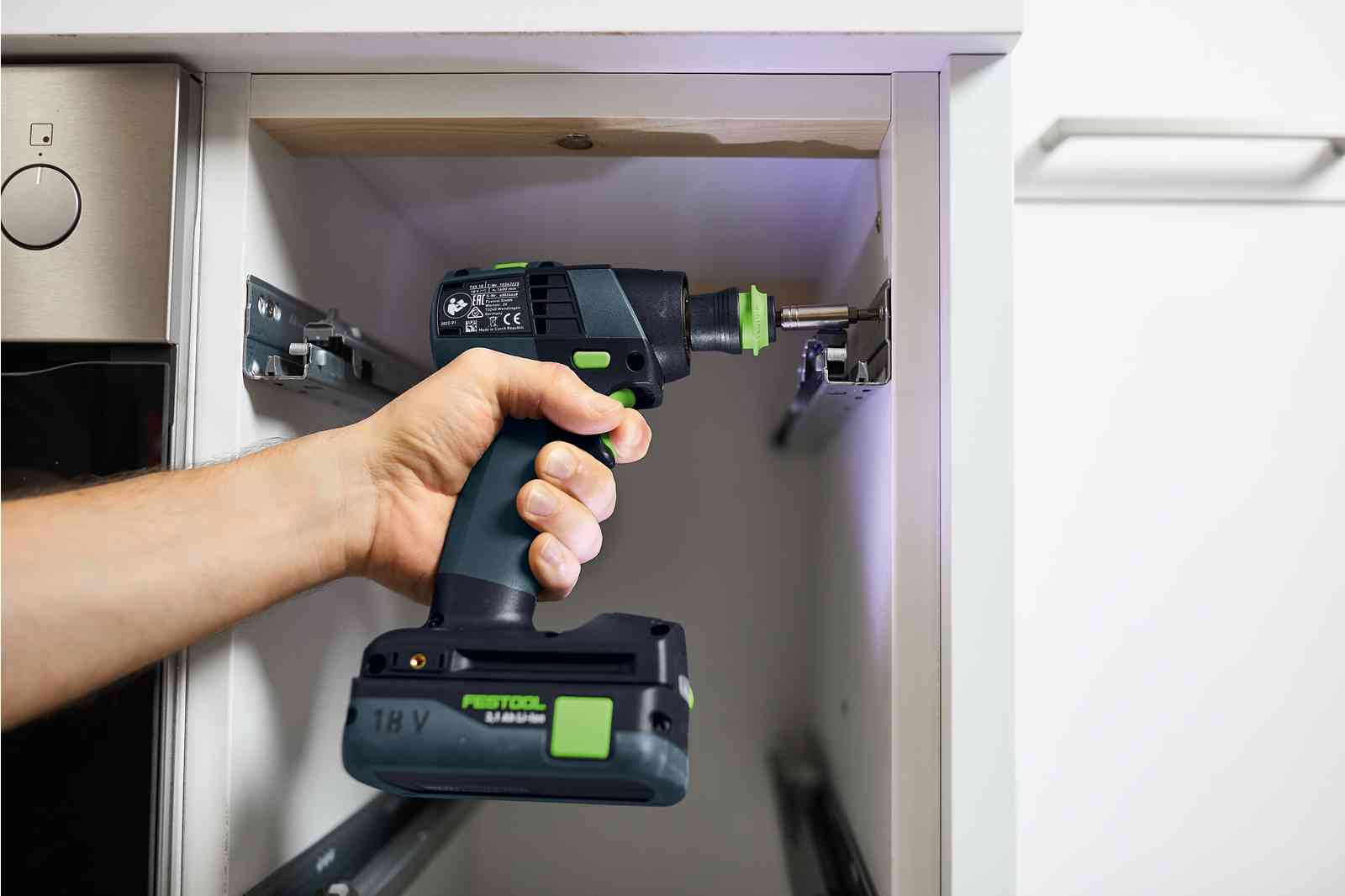 TXS 18V Cordless Compact 2 Speed Drill Basic in Systainer - Image 1