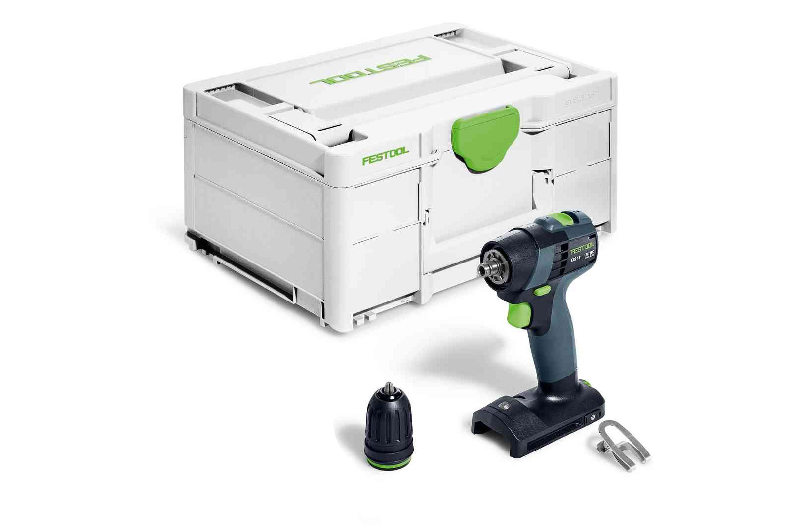 TXS 18V Cordless Compact 2 Speed Drill Basic in Systainer - Image 12