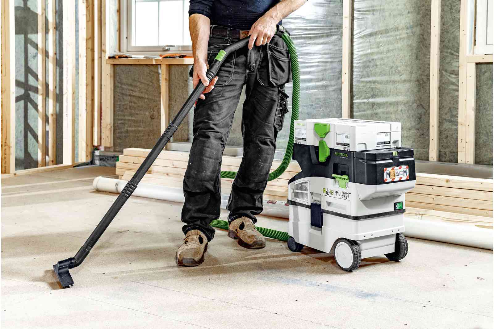 CTLC MINI 10l L Class 18V Cordless Mobile Dust Extractor Basic - Image 4