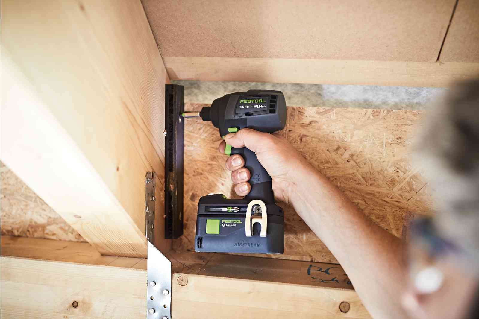 TID/TPC 18V 2 Piece Impact Driver and 4 Speed Hammer Drill 4.0/5.0Ah Set in Systainer - Image 6