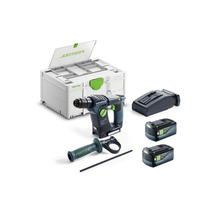 BHC 18V Cordless Rotary Hammer 5.0Ah Bluetooth Set in Systainer