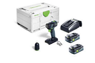 TXS 18V Cordless Compact 2 Speed Drill 4.0Ah HighPower Bluetooth Set in Systainer - Image 6