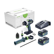 TDC 18V Cordless 4 Speed Drill 5.0Ah Bluetooth Set in Systainer