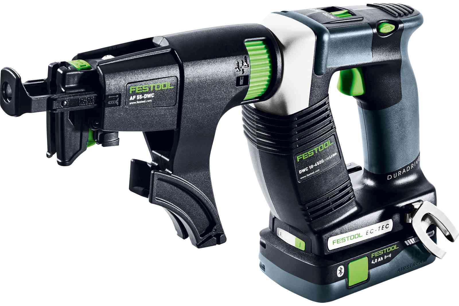 DWC 18V Cordless Collated Screwgun 4.0Ah HighPower Bluetooth Set in Systainer - Image 3