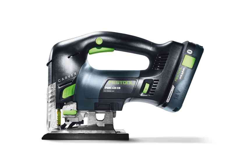 PSBC 420 CARVEX 18V Cordless D Handle Jigsaw 5.0Ah Bluetooth Set in Systainer - Image 2