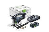 PSBC 420 CARVEX 18V Cordless D Handle Jigsaw 5.0Ah Bluetooth Set in Systainer - Image 4