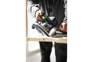 HKC 55 18V 160mm Cordless Circular Saw 5.0Ah Bluetooth Set in Systainer with 250mm Cross Cut Rail - Image 1