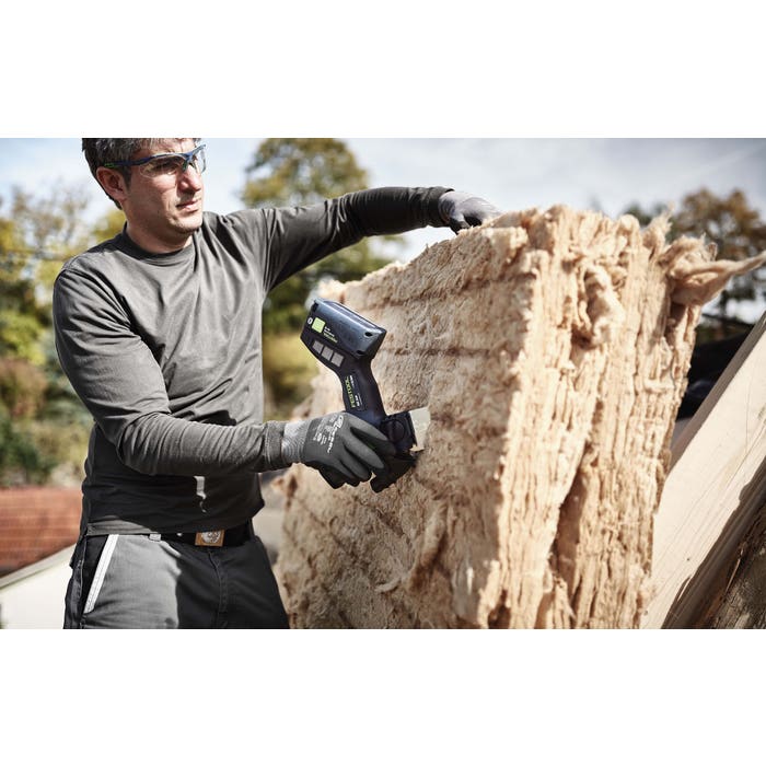 ISC 240 18V 240mm Cordless Insulation Saw 5.0Ah Bluetooth Set in Systainer