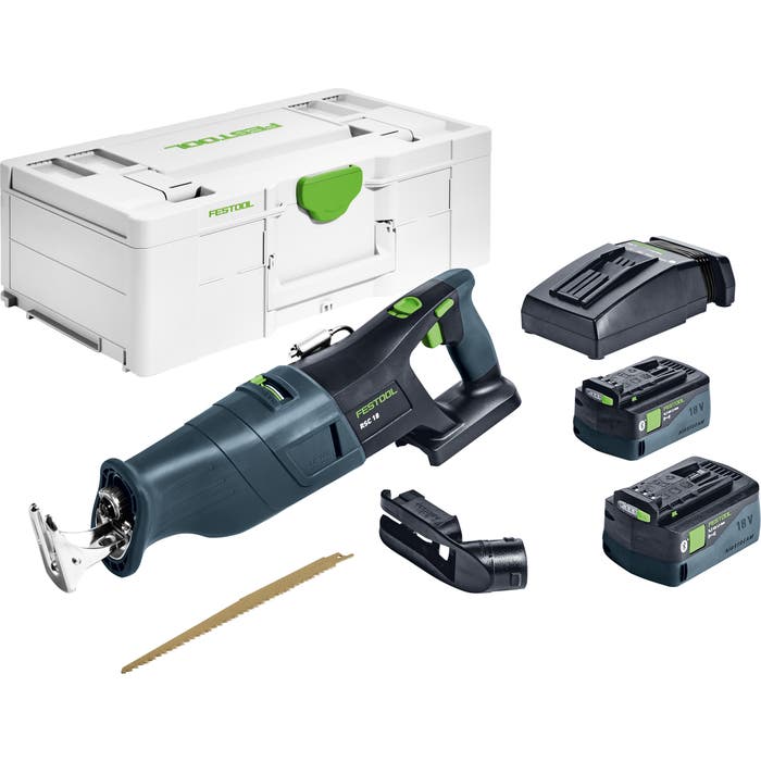 RSC 18 18V Cordless Reciprocating Saw 5.0Ah Bluetooth Set in Systainer