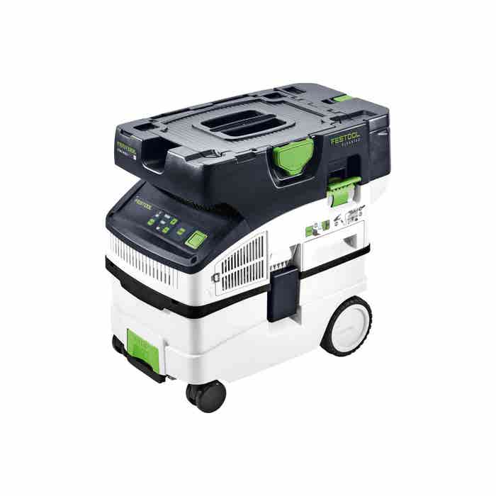 CTMC MIDI 15l M Class 18V Cordless Mobile Dust Extractor 8.0Ah Bluetooth Energy Set