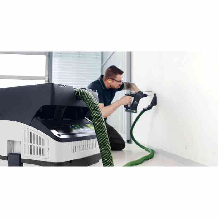 CTMC MIDI 15l M Class 18V Cordless Mobile Dust Extractor 8.0Ah Bluetooth Energy Set