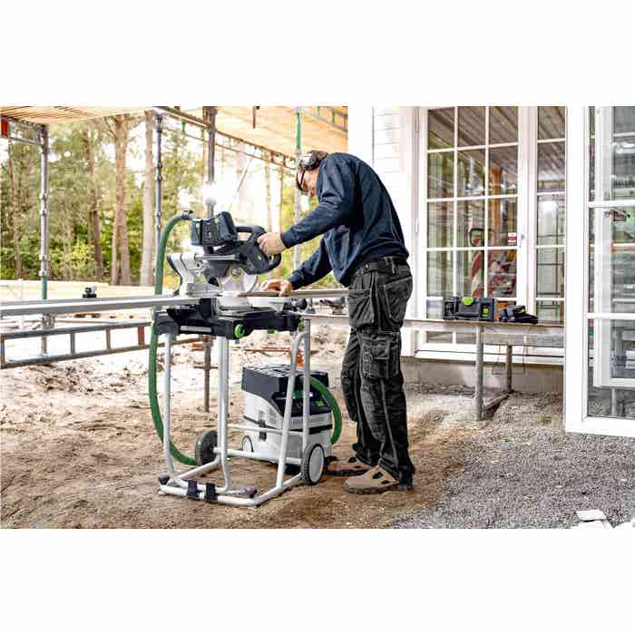 CTMC MIDI 15l M Class 18V Cordless Mobile Dust Extractor 8.0Ah Bluetooth Energy Set