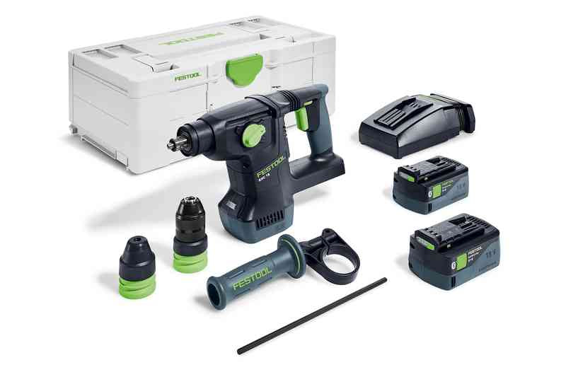 KHC 18V Cordless Rotary Hammer 5.0Ah Bluetooth Set in Systainer - Image 1