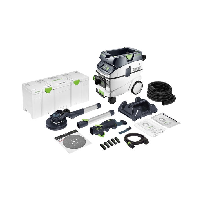 Festool® LHS 2 225 PLANEX 225mm Drywall Sander with M Class Dust Extractor Set