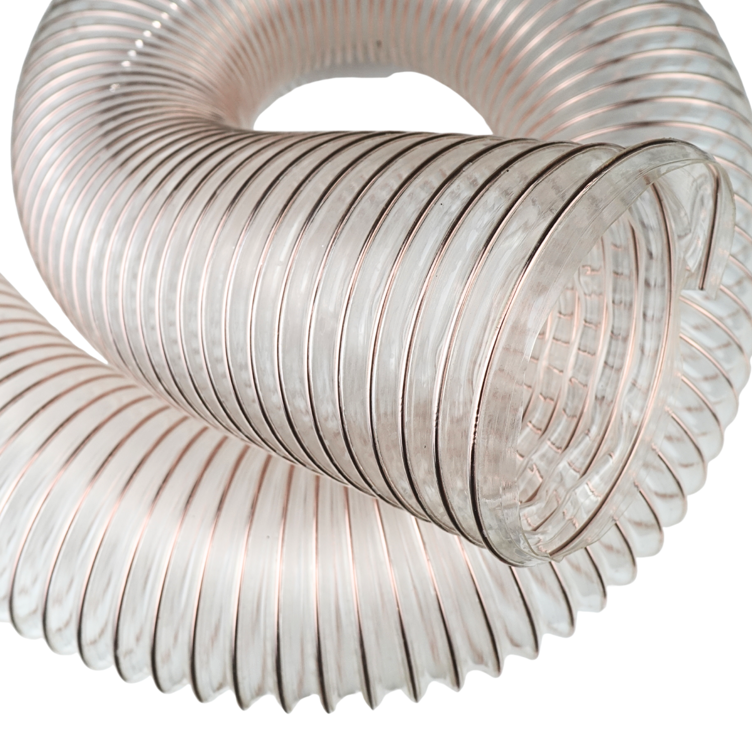 Harrison's® Premium Polyurethane Clear Dust Hose - Sold Per Meter