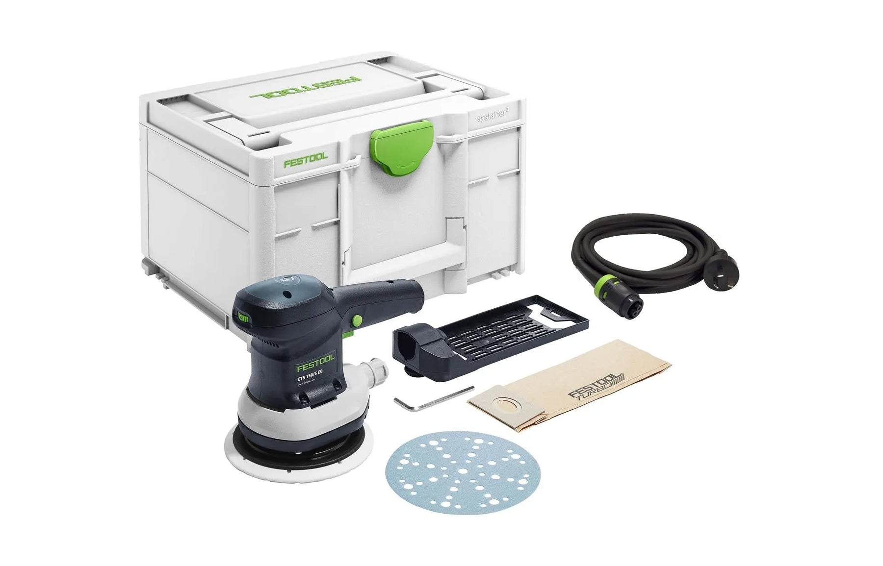 Festool® ETS 150mm Random Orbital 5mm Sander in Systainer