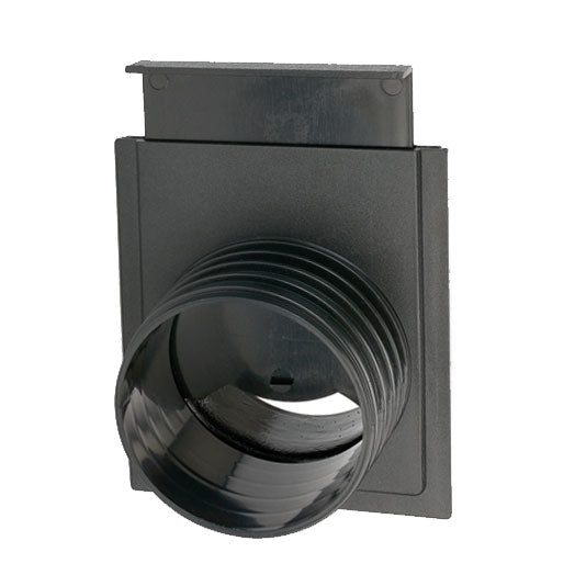 100mm (4") Plastic Blast Gate Dual Threaded (Hose-Hose)