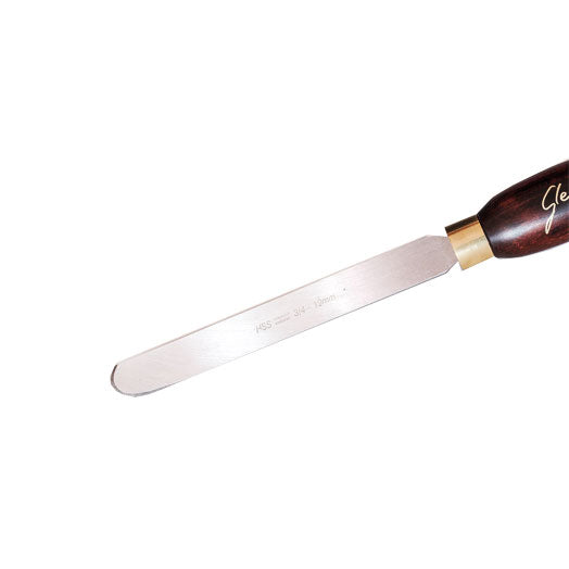 Hamlet® Glenn Lucas French Curve Negative Rake Scraper - Woodturning Chisel