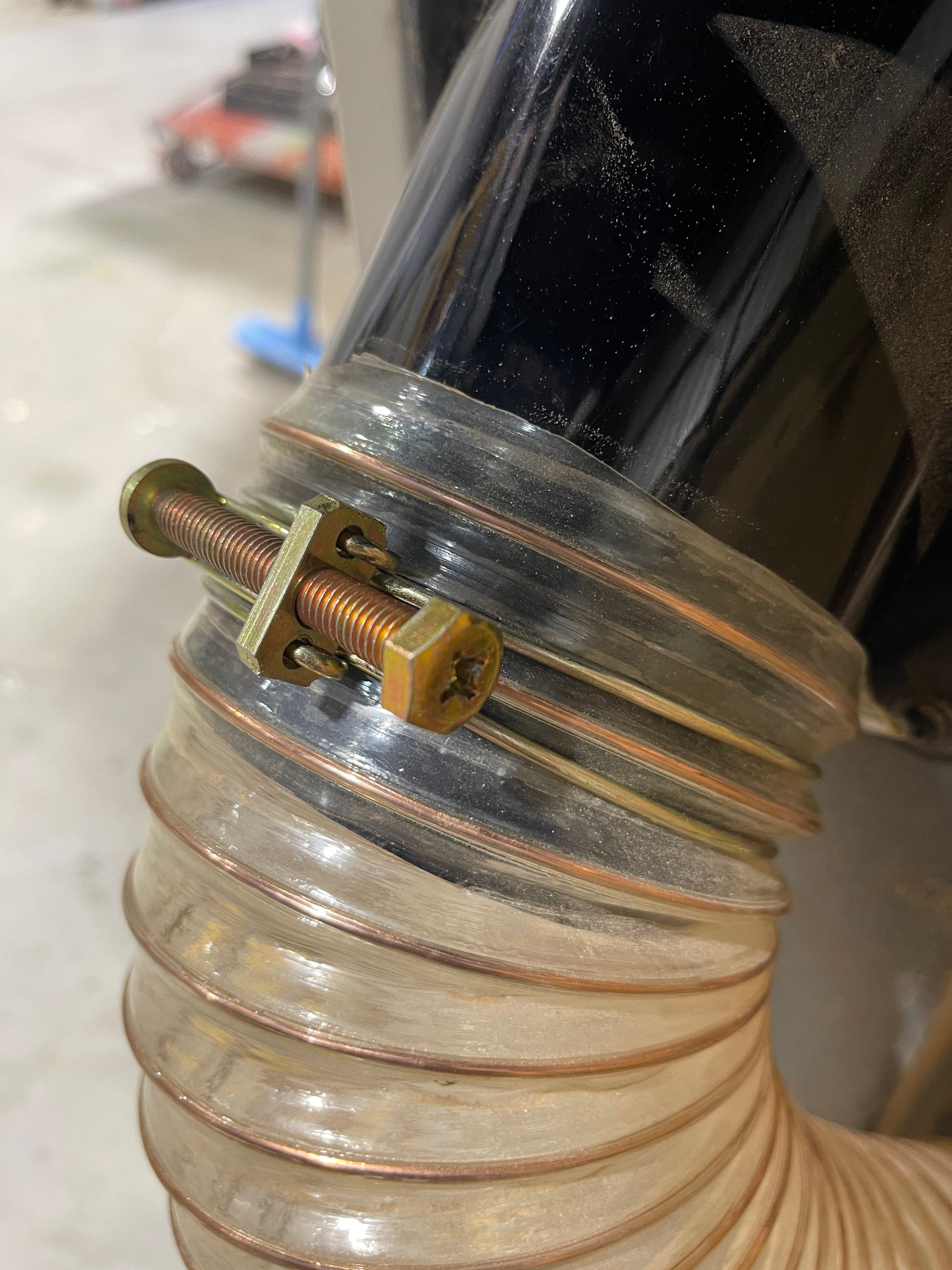 Harrison's Hardware® 4" Wire Type Dust Hose Clamp Suits Flexible Dust Hose