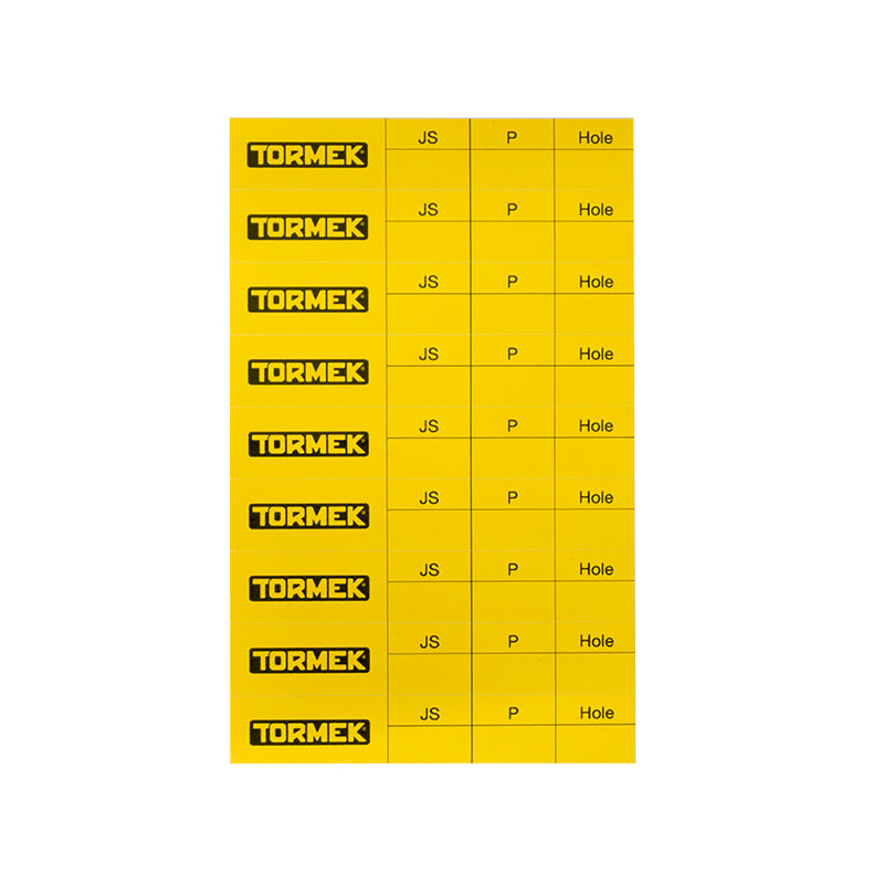 Tormek® Recipe labels