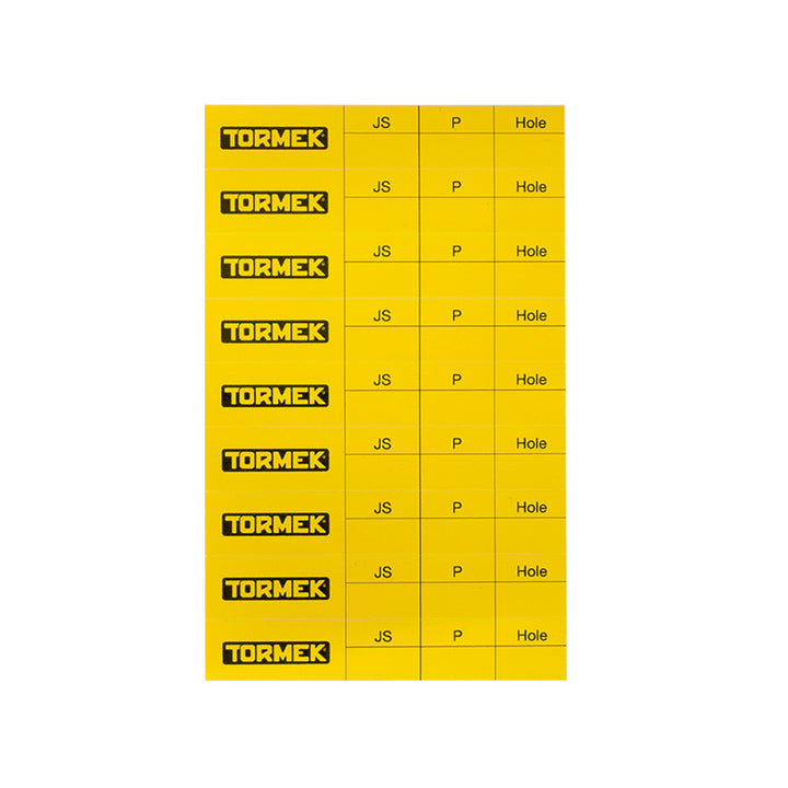 Tormek® Recipe labels