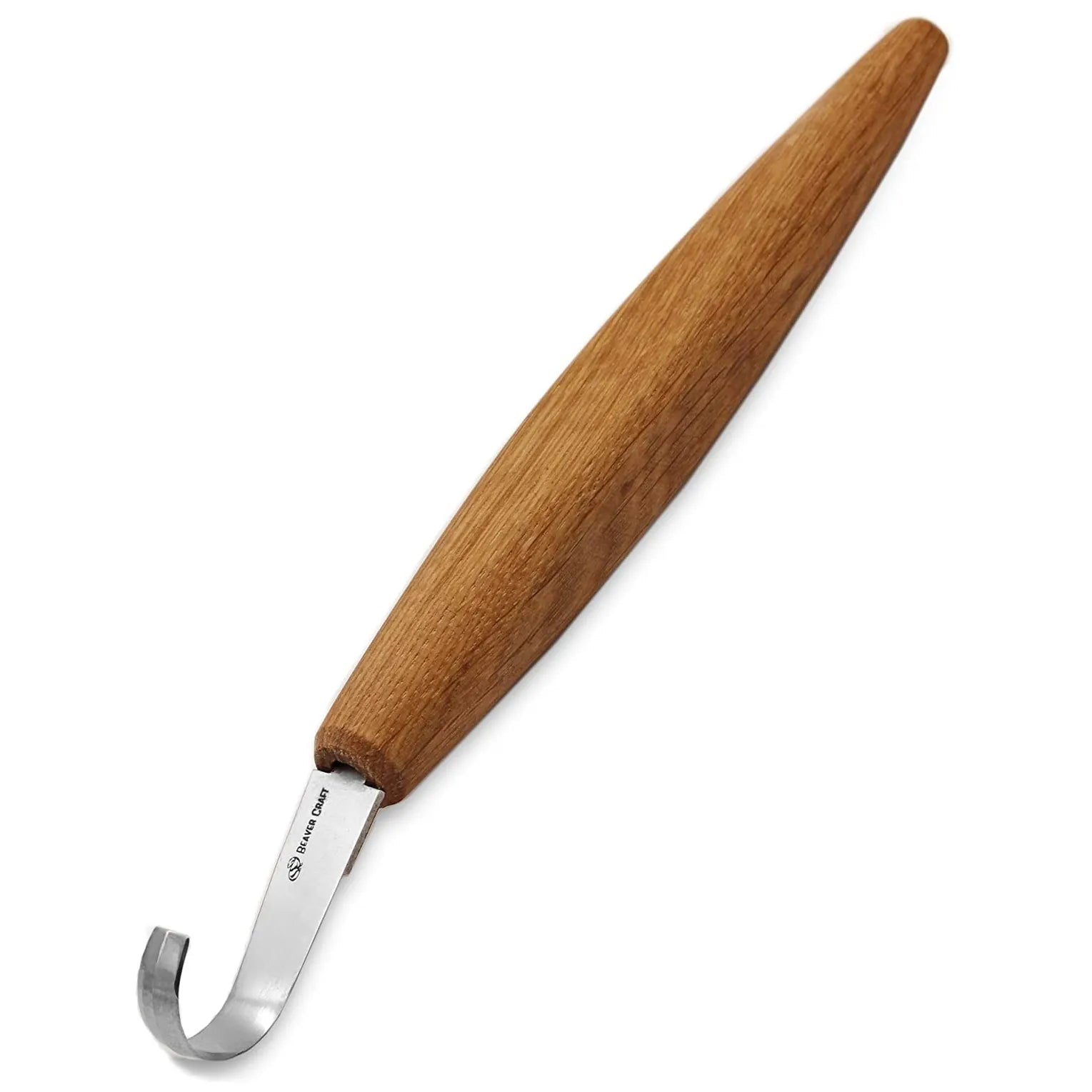 Beavercraft® Spoon Carving Knife Deep Cut Bevel Left Side