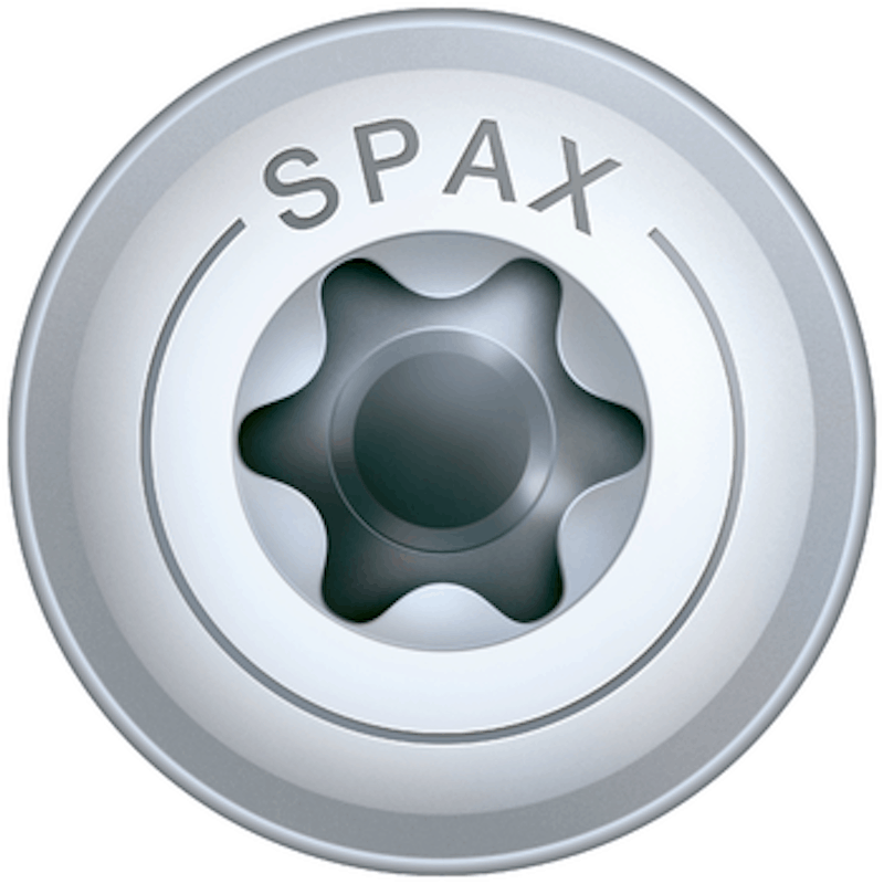 SPAX Washerhead Wood Screw Delta Seal 6mm