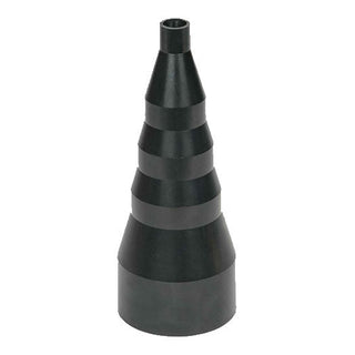 Stepped Dust Hose Reducer Fitting 100mm (4") to 25mm (1")