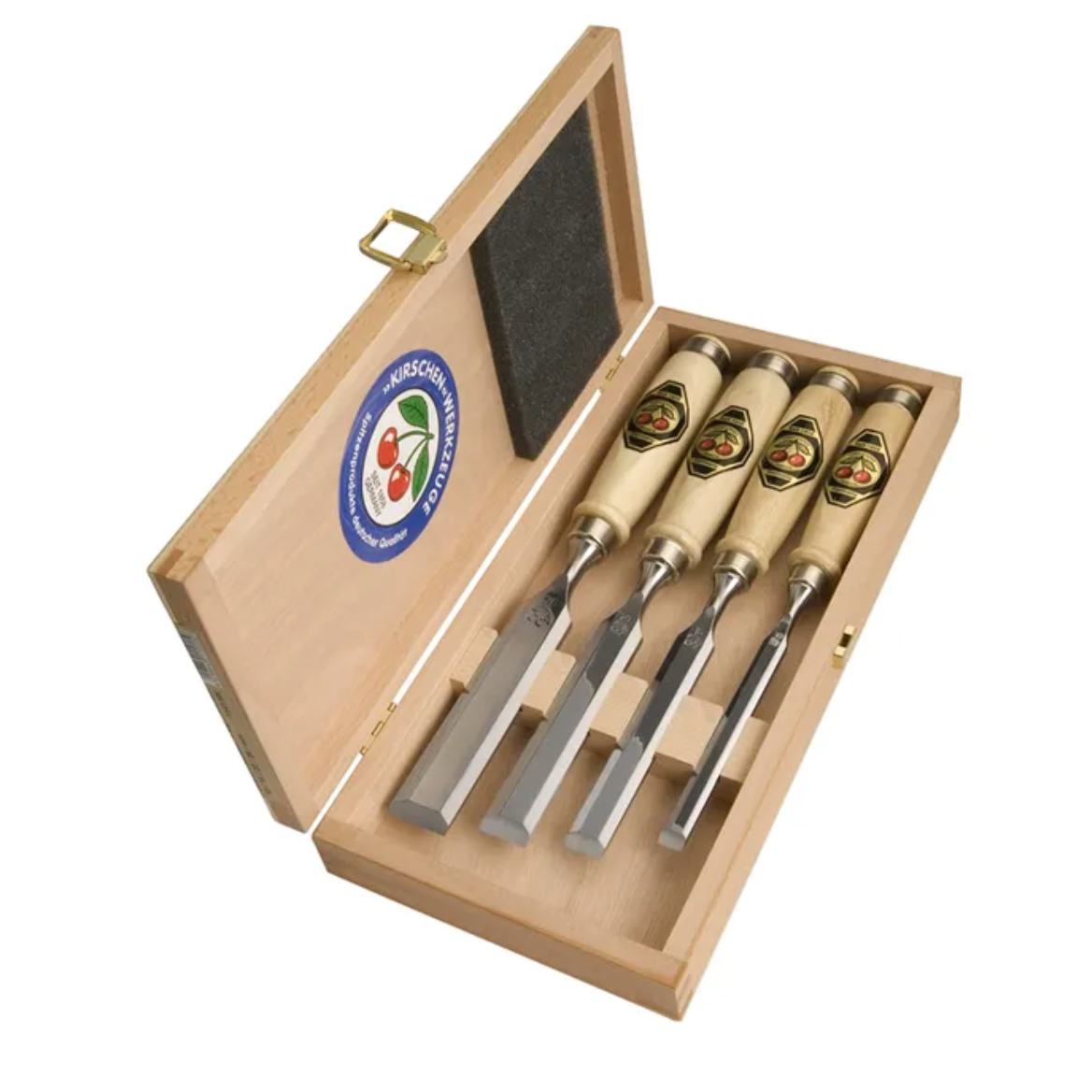 4pce Chisel Set in Timber box