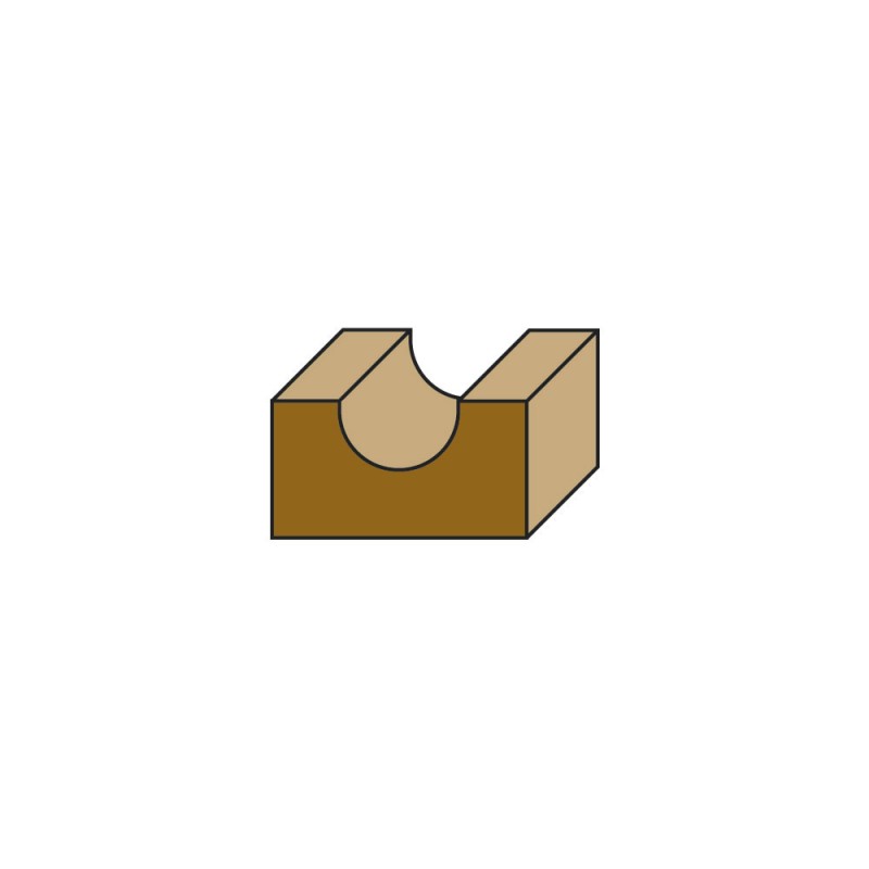 Klein® Core Box Router Bit - 1/4" Shank