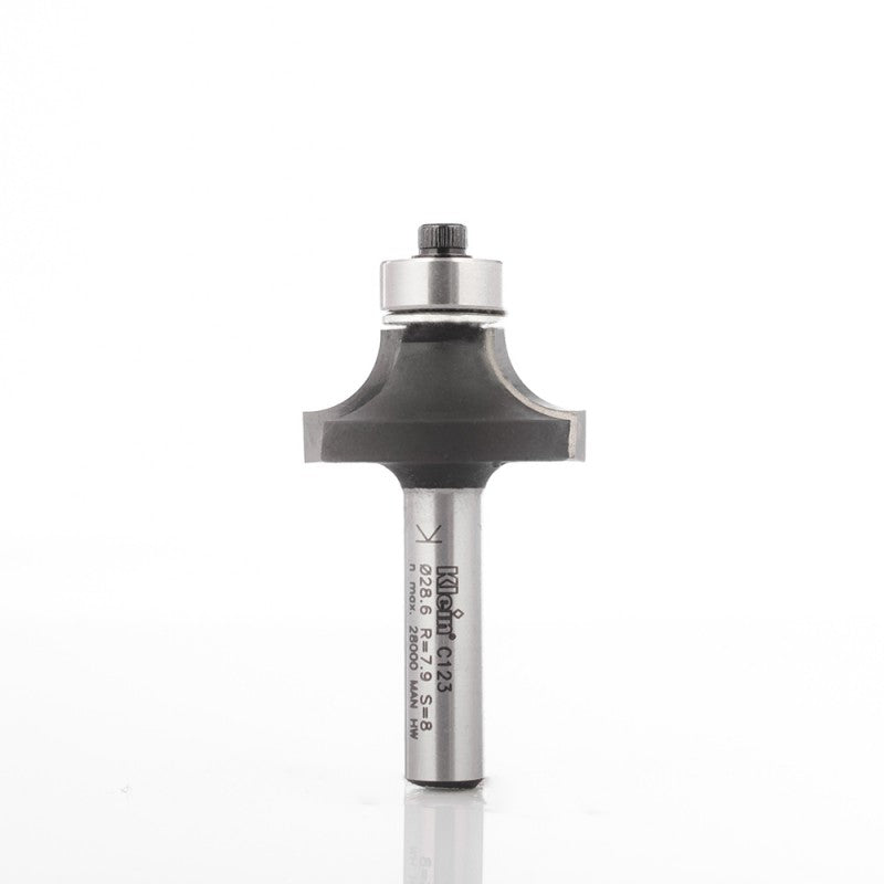 Klein® Round Over Router Bit - 1/4" Shank