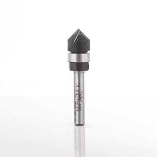 Klein® Pattern Following V-Groove Router Bit - 1/4" Shank