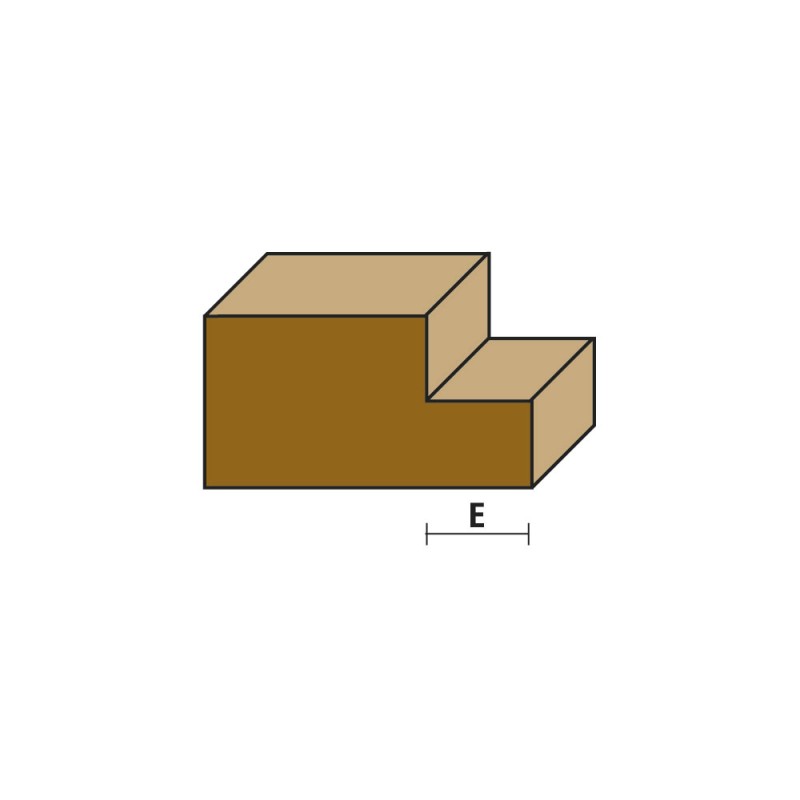 Klein® Rabbeting Router Bit 1/2" Shank